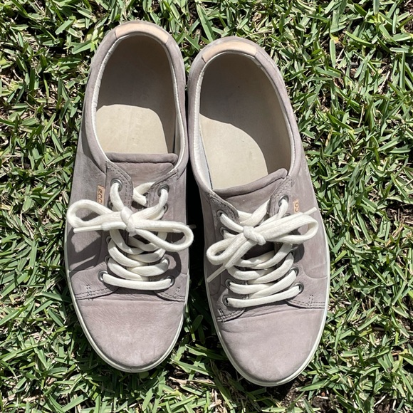 Ecco Gray Sneakers size 9/40 - Picture 2 of 4